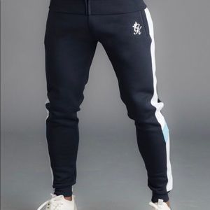 GK CAPONE TRACKSUIT BOTTOMS - NAVY NIGHTS